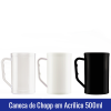 caneca chopp acrilico 500ml