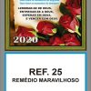REF. 25 - REMÉDIO MARAVILHOSO FOLHINHA METALIZADA