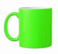 92211 - caneca sublimação verde fluorescente 325ml