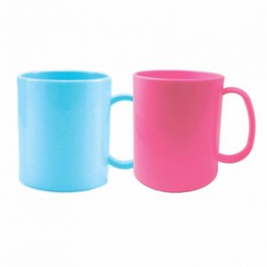 Caneca Polímeros 325ml - Sublimação - AZUL ou ROSA